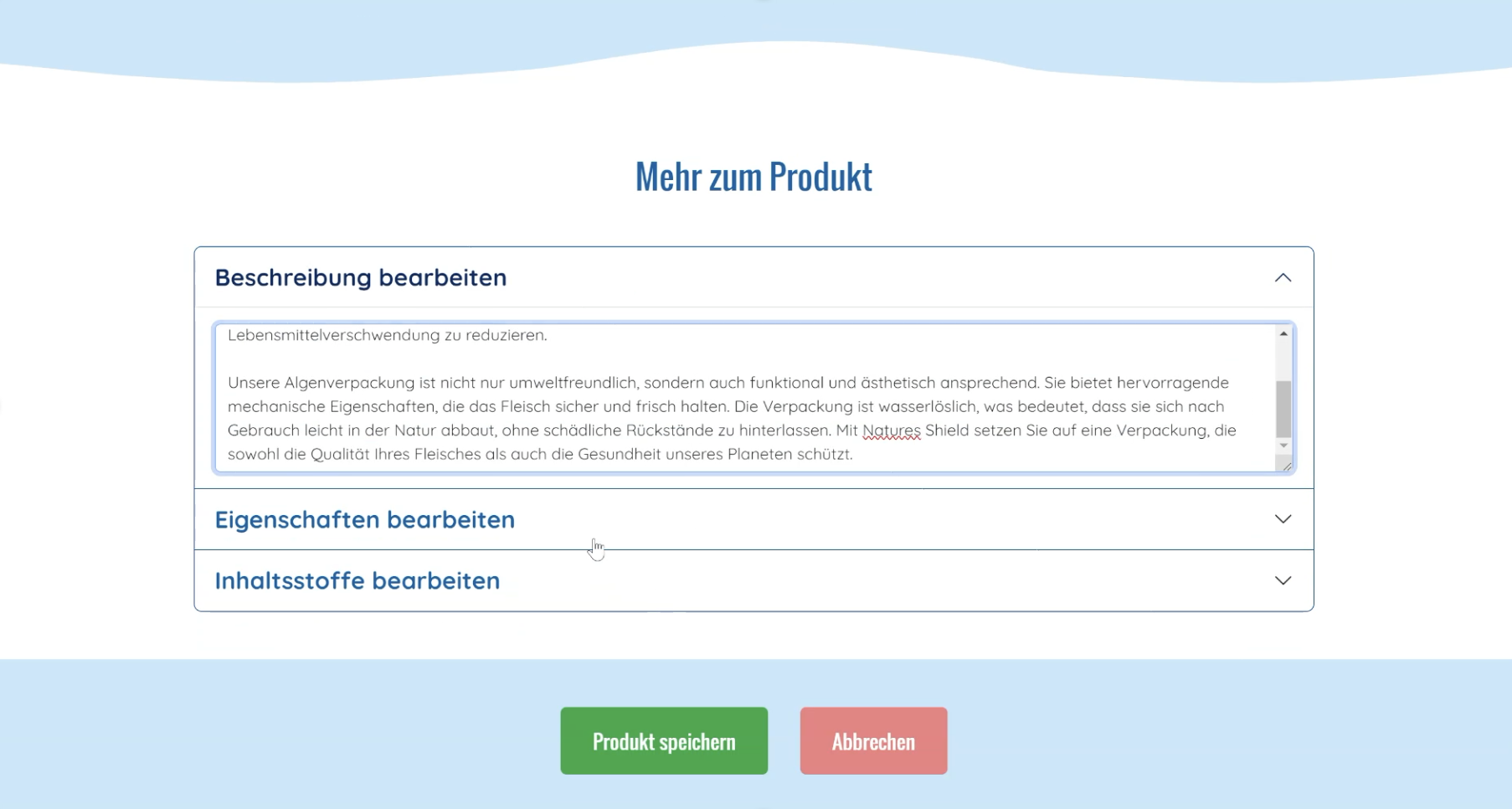 Artikelverwaltung