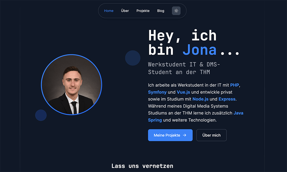 Persönliche Website